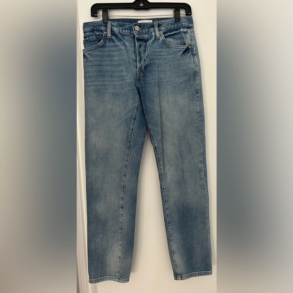 Frame Denim Blue Boyfriend Jeans